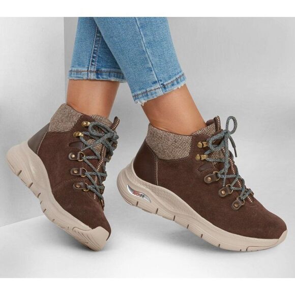 Skechers Women's Arch Fit Extraordinary Hiking Sneakers - Picture 1 of 9